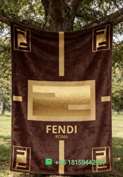 Fendi Throw Blankets